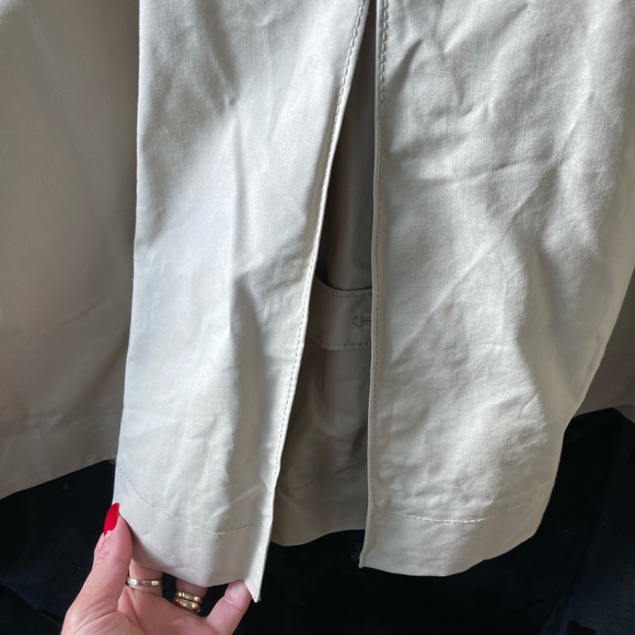 Banana Republic Trench ( Beige- not Tan) - Picture 3 of 6